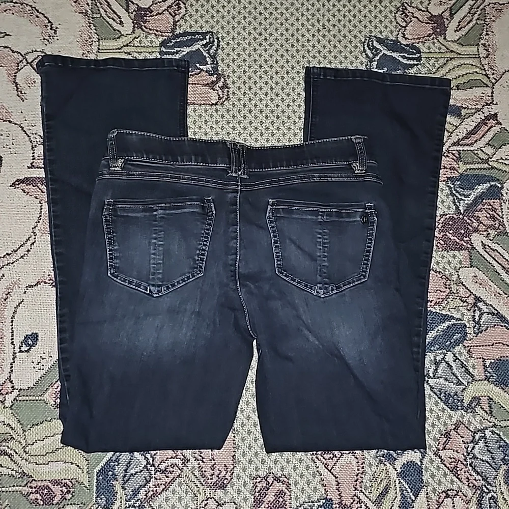 Democracy Ab solution bootcut jeans Women's 8 dark wash